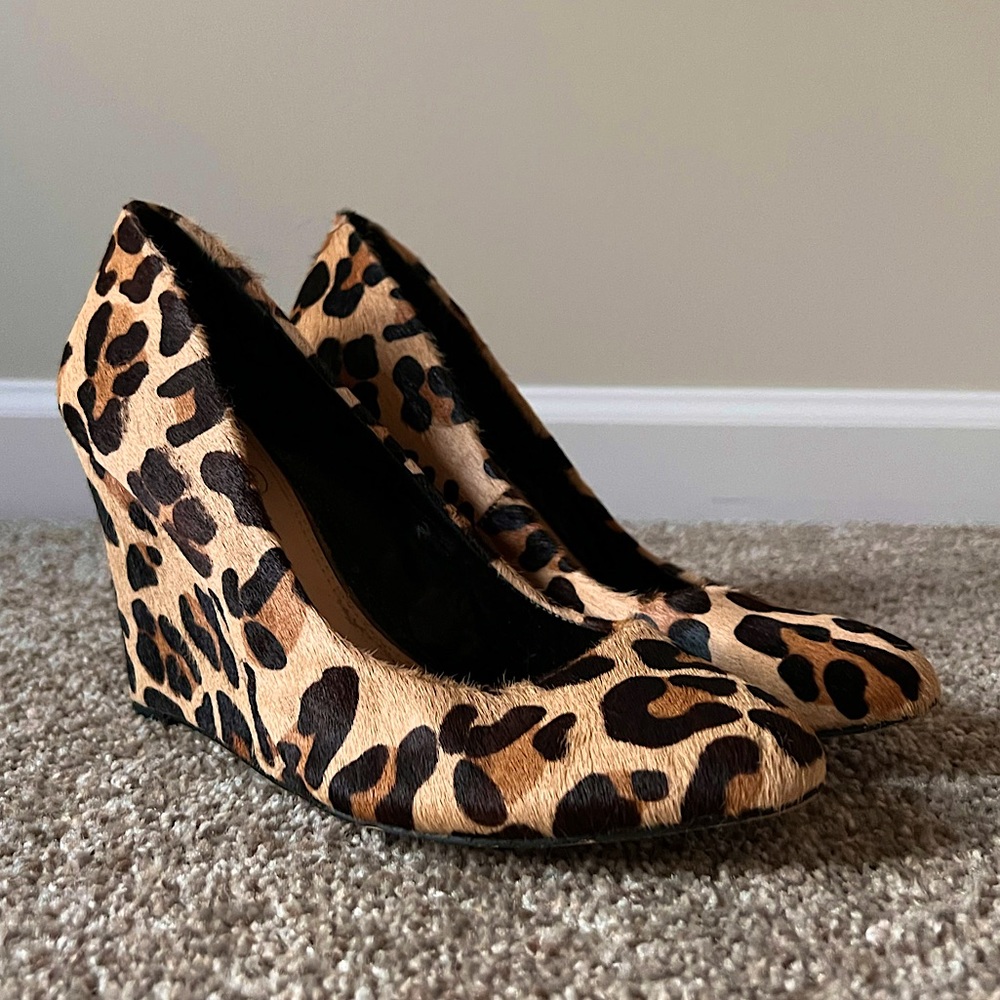 Jessica Simpson Leopard Wedge